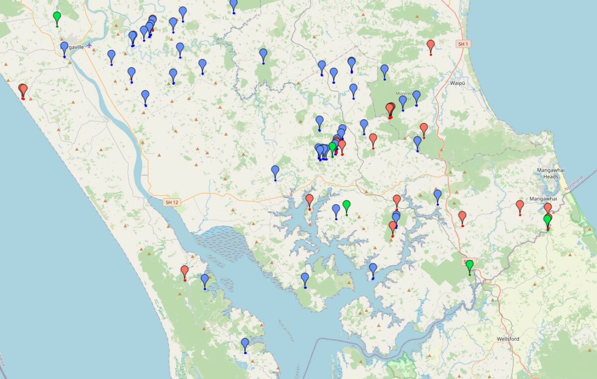 Online map shows latest slip repair details