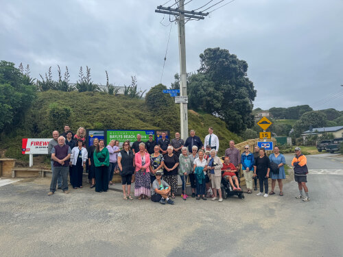 Boardwalk for Baylys Beach officially open